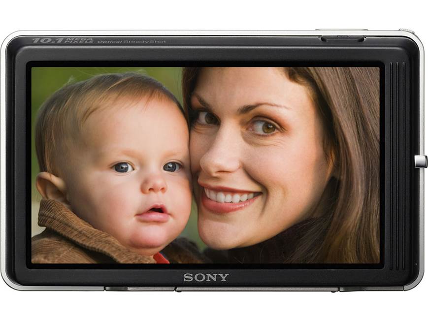 Sony Cyber-shot® DSC-T700 (Silver) 10.1-megapixel digital camera