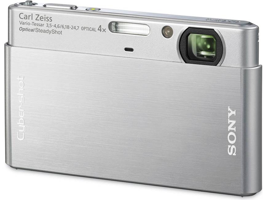 Sony Cyber-shot® DSC-T77 (Silver) 10.1-megapixel digital camera