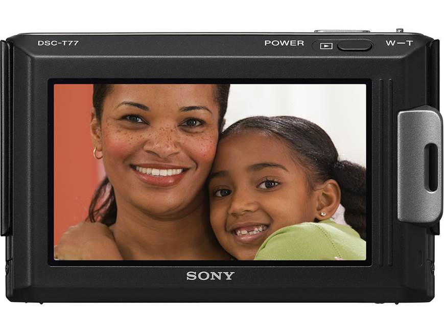 Sony Cyber-shot® DSC-T77 (Silver) 10.1-megapixel digital camera