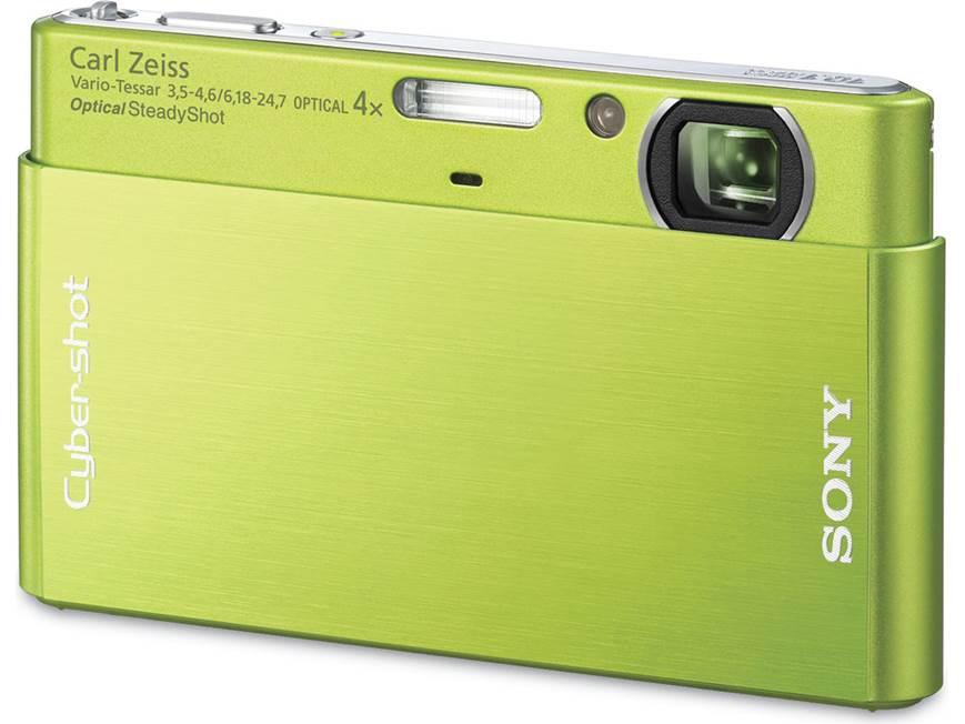 Sony Cyber-shot® DSC-T77 (Silver) 10.1-megapixel digital camera