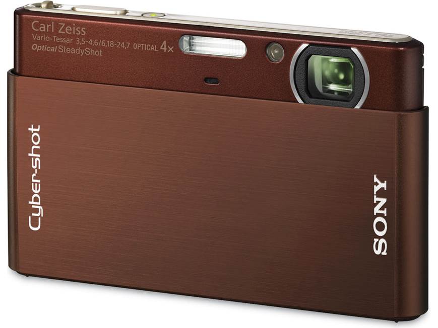 Sony Cyber-shot® DSC-T77 (Silver) 10.1-megapixel digital camera
