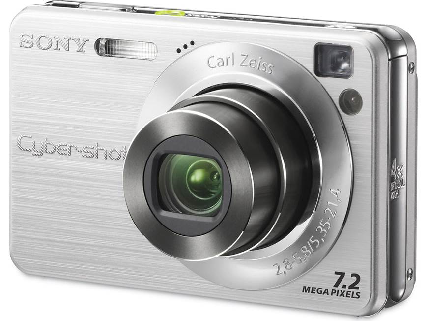Sony Cyber-shot DSC-W120 (Silver) 7.2-megapixel digital camera