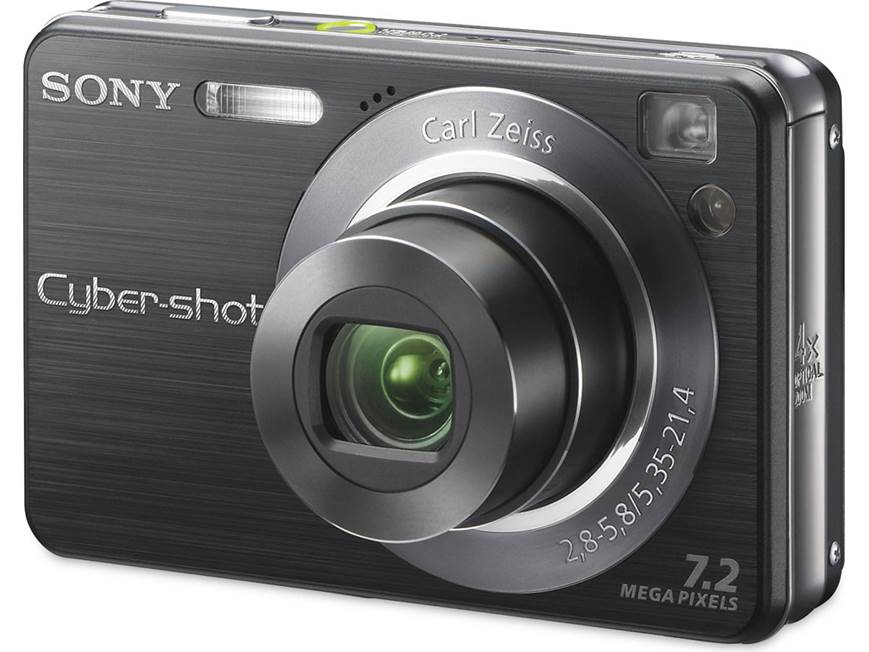 SONY Cyber-shot DSC-W120 黒 動作品 レトロ コンデジ Sony Cyber-shot DSC-W120 (Black) 7.2-megapixel digital camera with