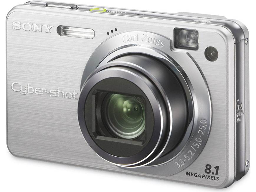 Sony Cyber-shot DSC-W150 (Silver) 8.1-megapixel digital camera