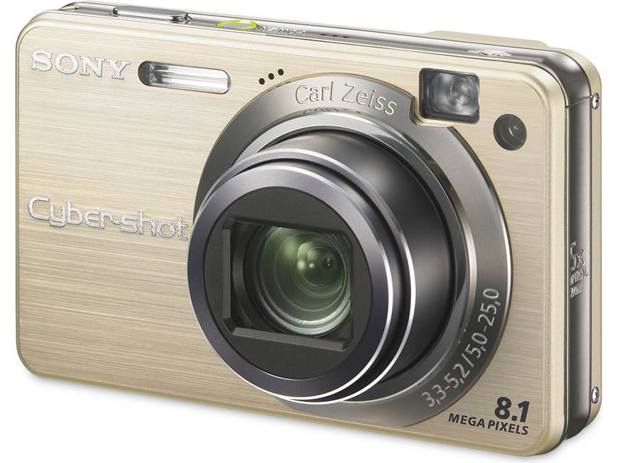 Sony Cyber-shot DSC-W150 (Silver) 8.1-megapixel digital camera