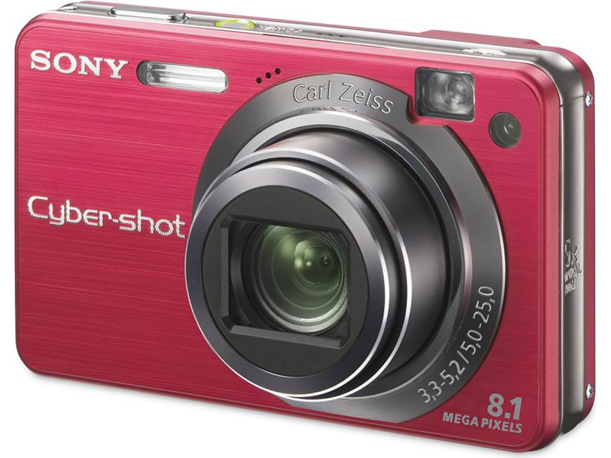 SONY cybershotデジタルカメラ Sony Cyber-shot DSC-W150 (Red) 8.1-megapixel digital camera with