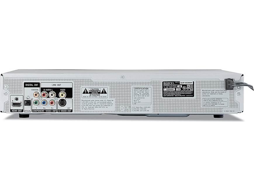 Sony DVP-NC800H (Silver) 5-disc DVD/CD changer with digital video