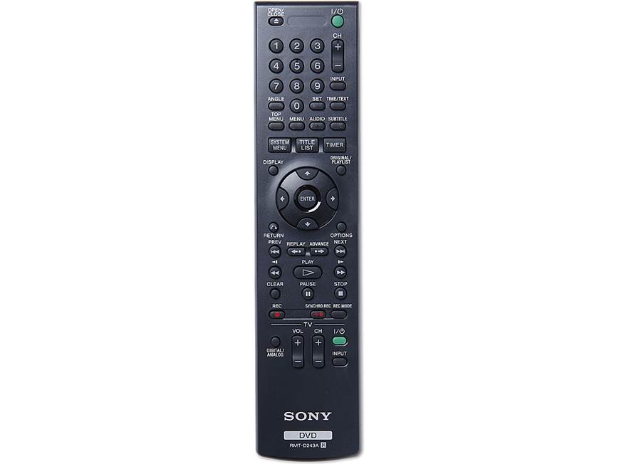 Sony RDR-GX355 DVD recorder with digital video output and
