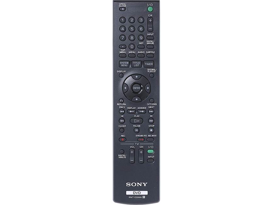 Sony RDR-GXD455 DVD recorder with built-in digital TV tuner and