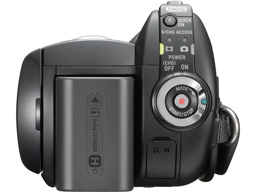 Sony HDR-SR10 40GB high-definition hard drive camcorder at Crutchfield