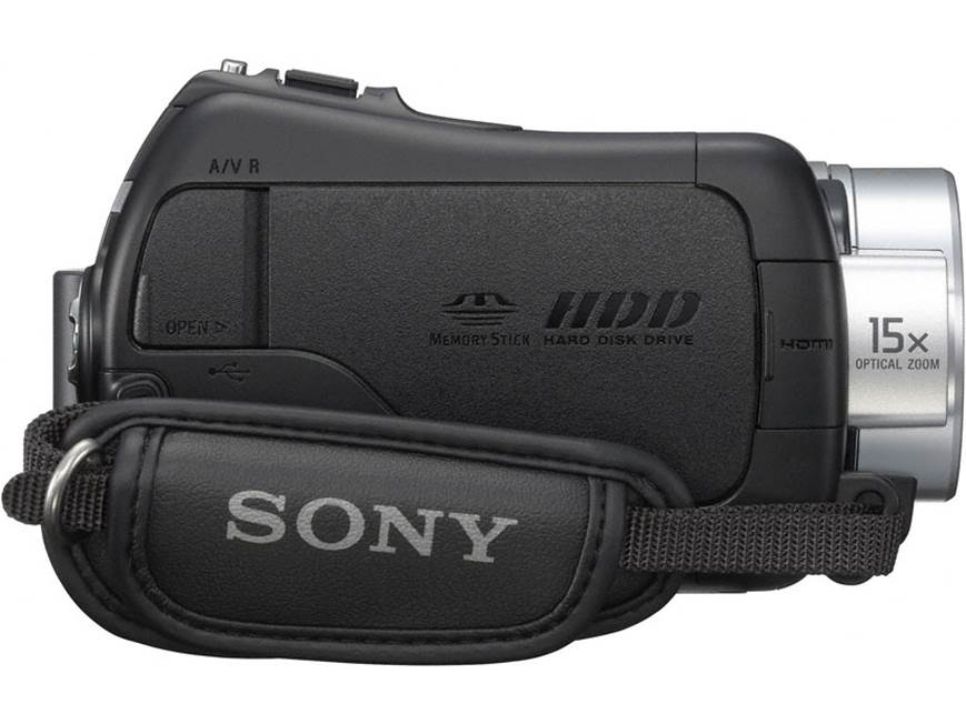 Sony HDR-SR10 40GB high-definition hard drive camcorder at Crutchfield