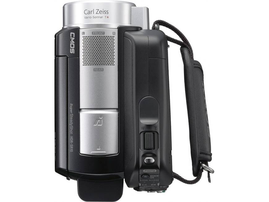Sony HDR-SR10 40GB high-definition hard drive camcorder at Crutchfield