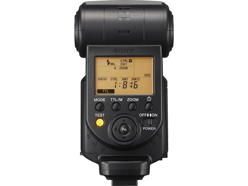 Sony HVL-F58AM Flash for Sony digital SLR cameras at Crutchfield
