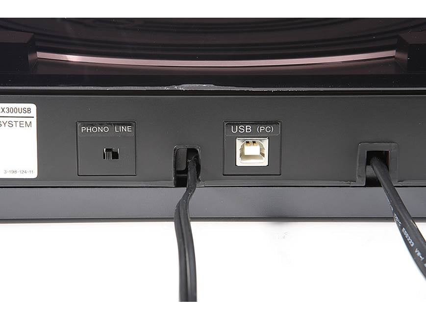 0907-194 レコードプレーヤー sony PS-LX300USB USB端子搭載のステレオレコードプレーヤー『PS-LX300USB』発売