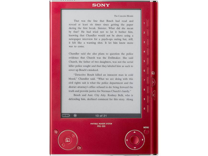 Sony PRS-505 Reader Digital Book (Silver) Portable eBook reader