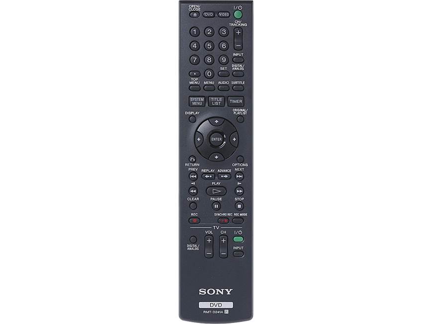 Sony RDR-VXD655 DVD recorder/VCR combo with built-in digital tuner