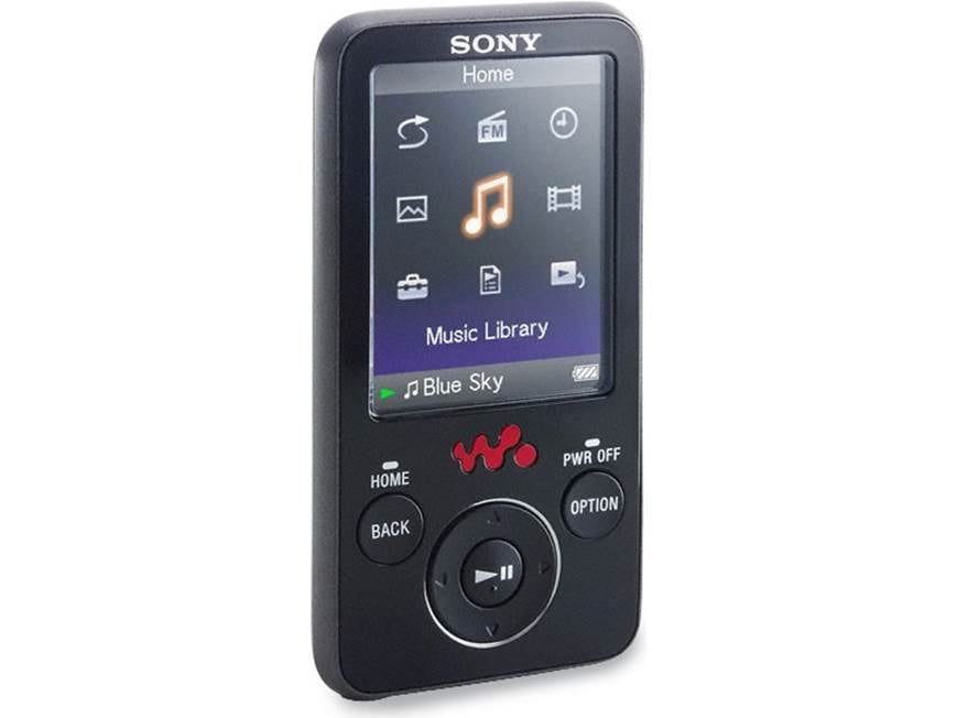 Sony NWZ-E438 8GB Walkman® video/MP3 player with FM tuner at