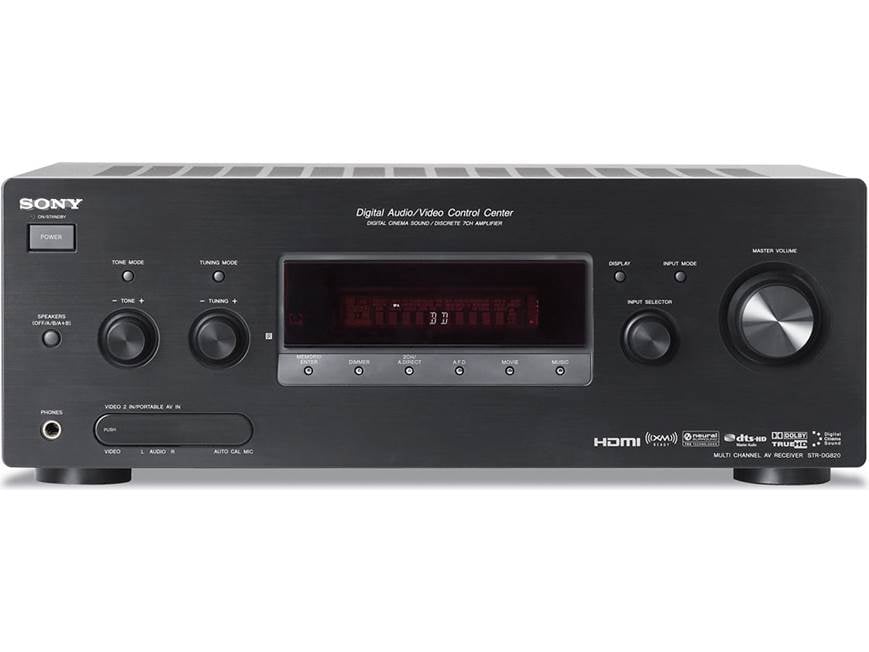 Sony STR-DG820 Home theater receiver with HDMI switching at