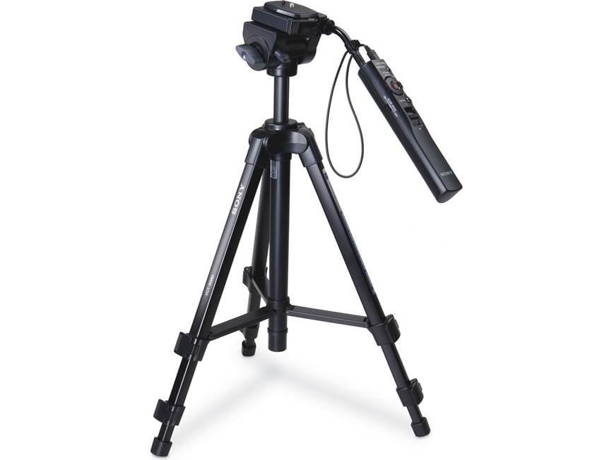 Sony VCT-50AV Tripod with wired remote control at Crutchfield