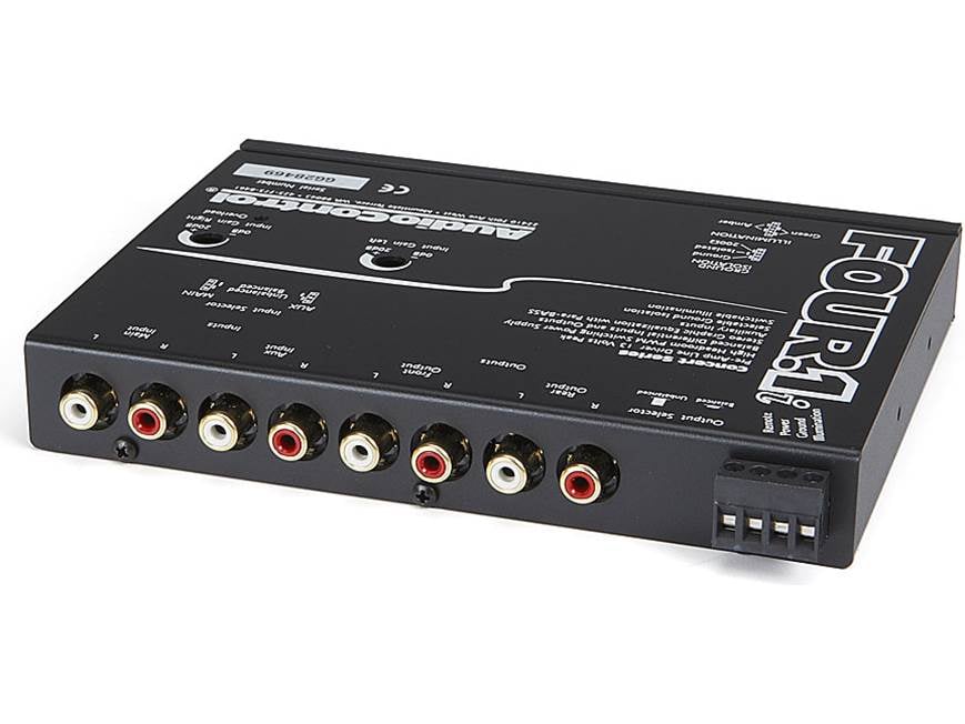 AudioControl FOUR.1 In-dash equalizer with line driver at Crutchfield