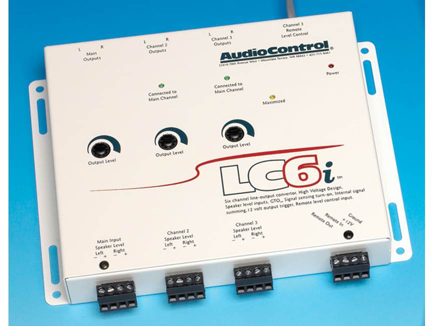 AudioControl LC6i (Gray) 6-channel line output converter for