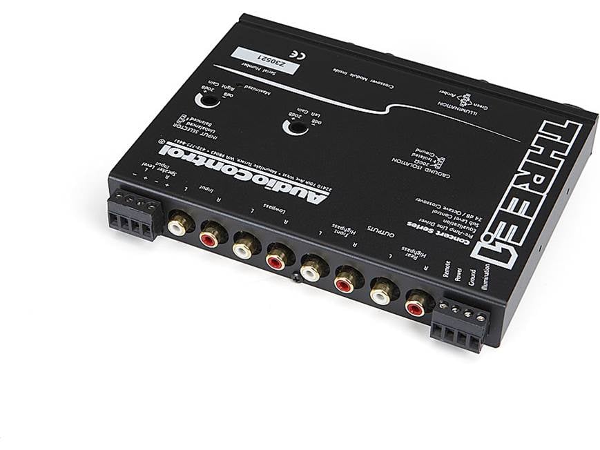 AudioControl THREE.1 In-dash equalizer with 2-way crossover at