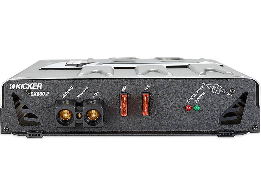 アンプ　KICKER SX600.2 Kicker SX600.2 2-channel car amplifier — 138 watts RMS x 2 at