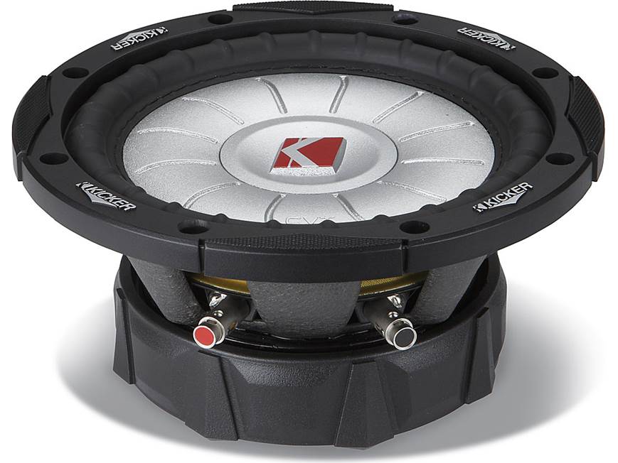 KICKER COMP VT 6.5インチサブウーファー CompVT Down-Firingslim-enclosures - KICKER