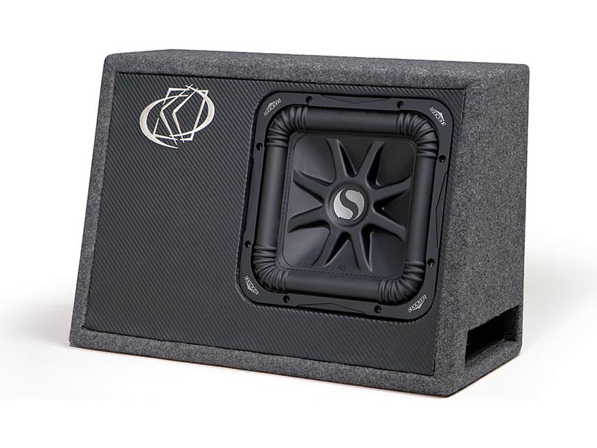 Kicker 08TS10L54 Ported truck enclosure with one 10