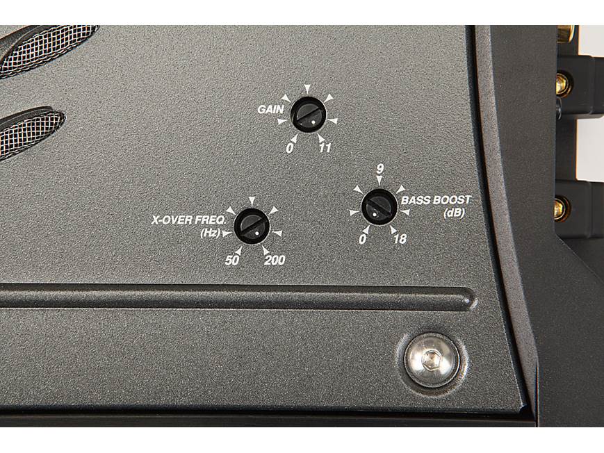 Kicker 08ZX500.1 ZX Series mono subwoofer amplifier 500 watts RMS