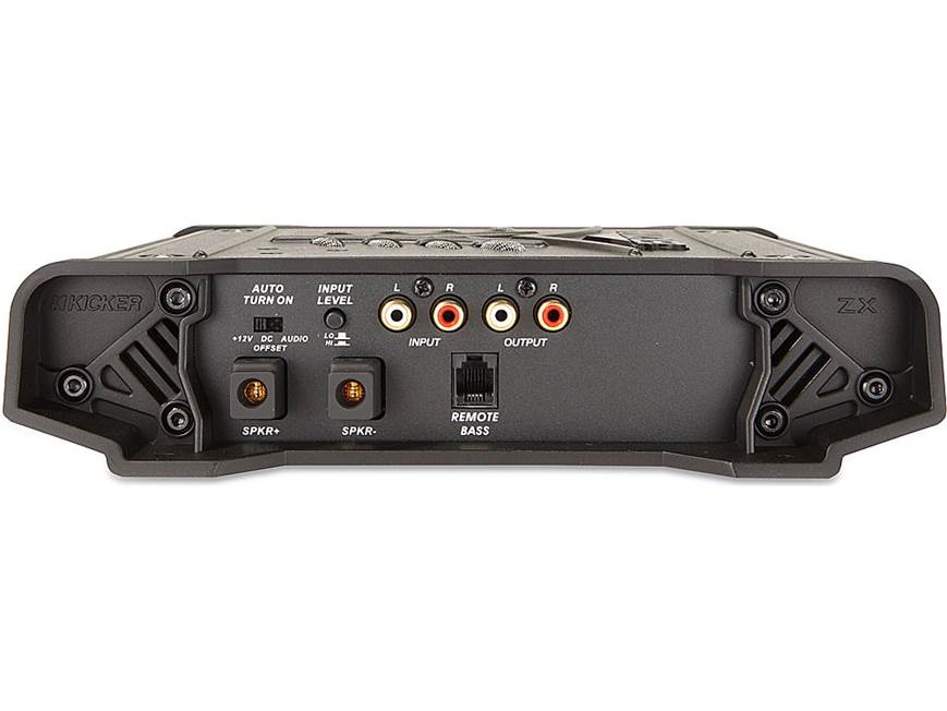 Kicker 08ZX750.1 Mono subwoofer amplifier 750 watts RMS x 1 at 2