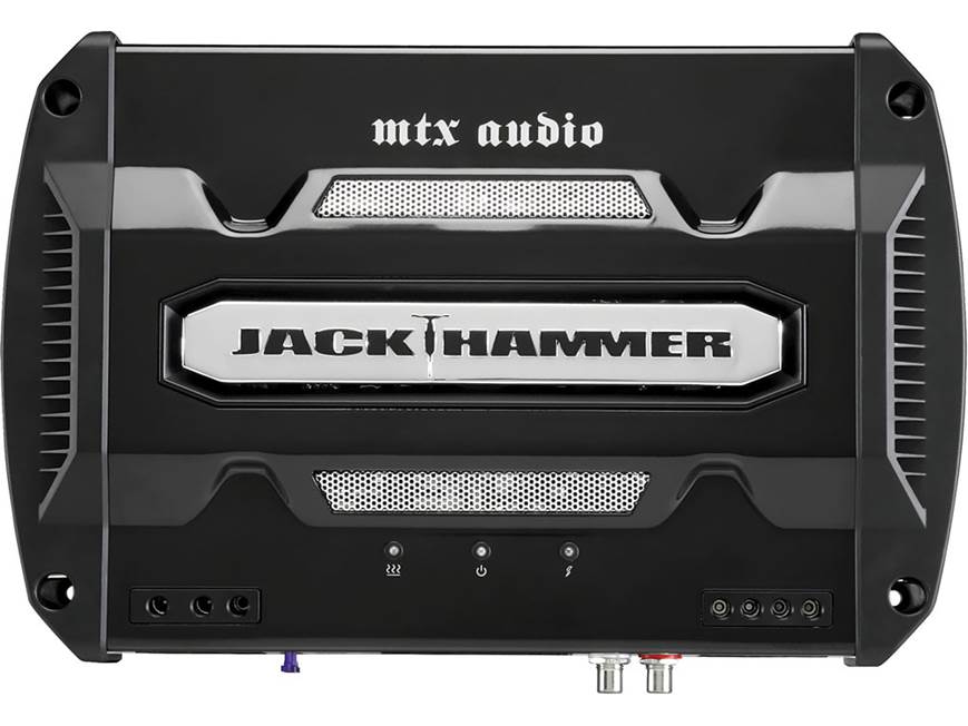 MTX JackHammer JH300 Mono subwoofer amplifier — 300 watts RMS x 1