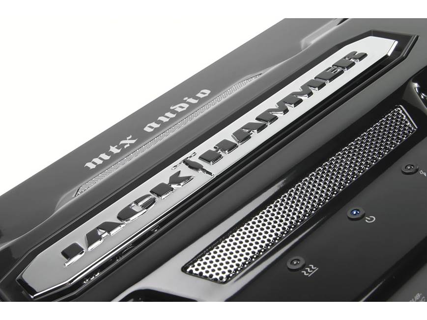 MTX JackHammer JH600 Mono subwoofer amplifier — 600 watts RMS x 1
