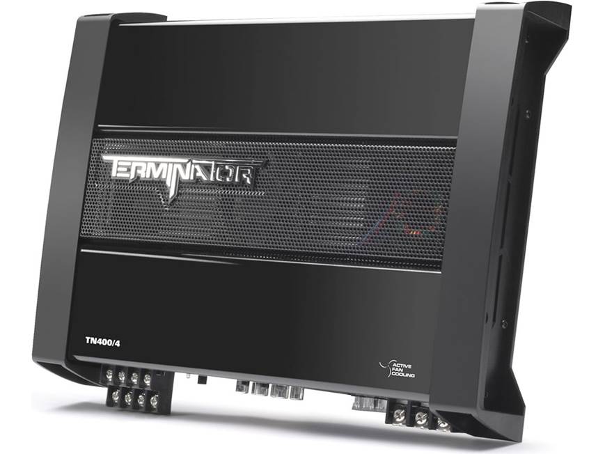 MTX Terminator TN400/4 4-channel car amplifier — 45 watts RMS x 4