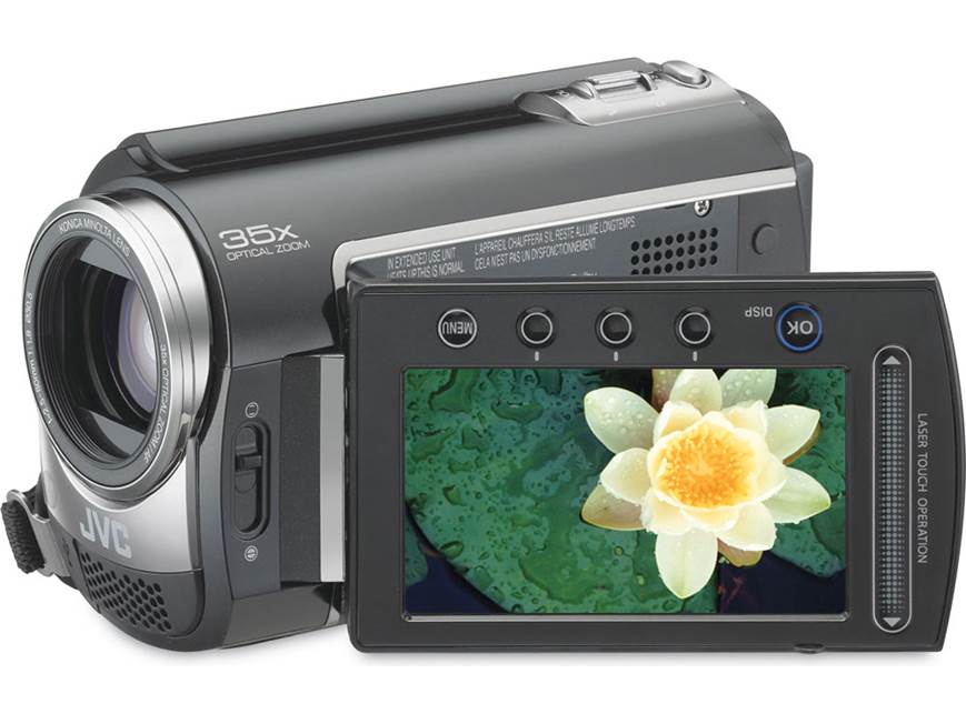 JVC GZ-MG365 (Black) 60GB hard drive/microSD™ card camcorder