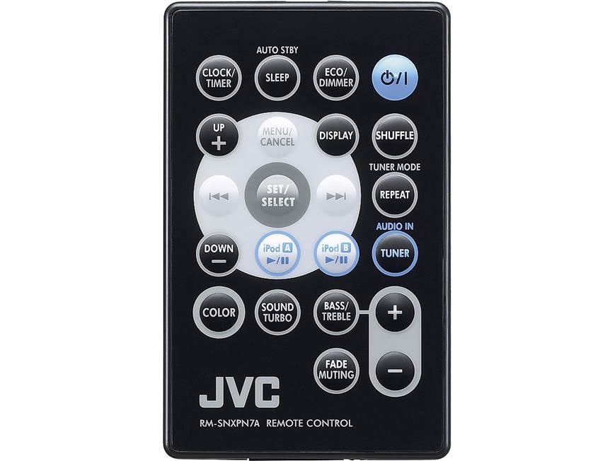 JVC NX-PN7 Powered speaker system with dual iPod® docks at Crutchfield