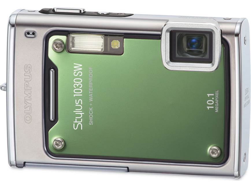 Olympus Stylus 1030 SW (Green) Waterproof 10.1-megapixel digital