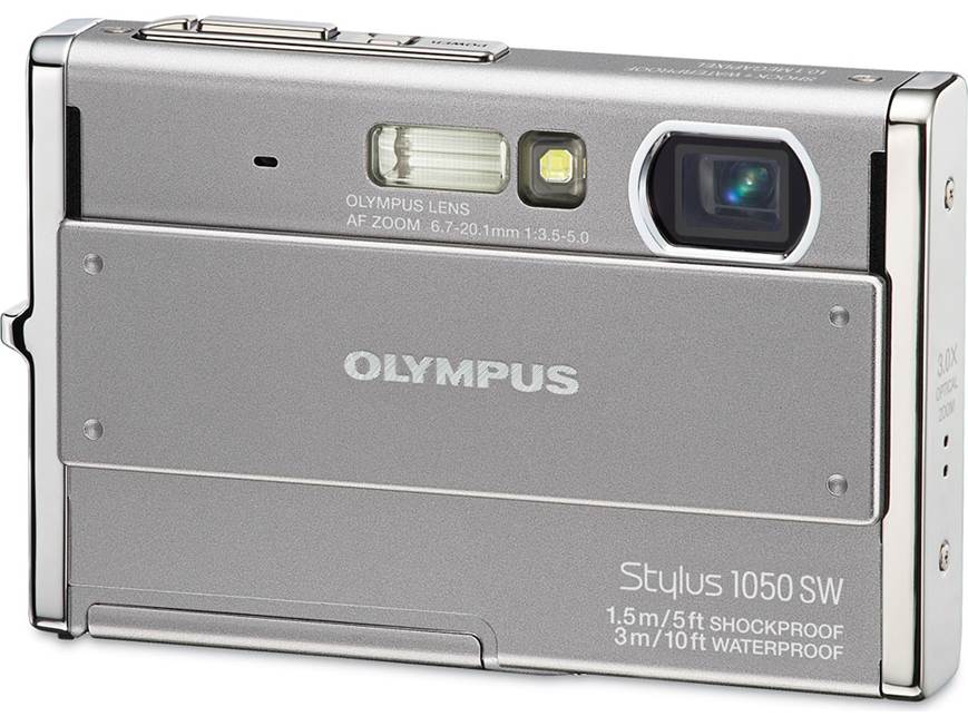 Olympus Stylus 1050 SW (Silver) Waterproof 10.1-megapixel digital