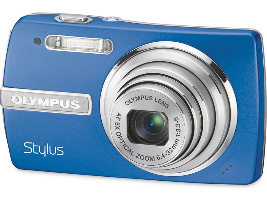 Olympus Stylus 840 (Blue) 8-megapixel digital camera with 5X