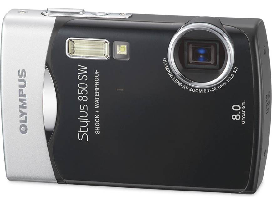 Olympus Stylus 850 SW (Silver) Waterproof 8-megapixel digital