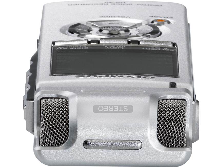 Olympus DS-40 512MB digital voice recorder with removable stereo