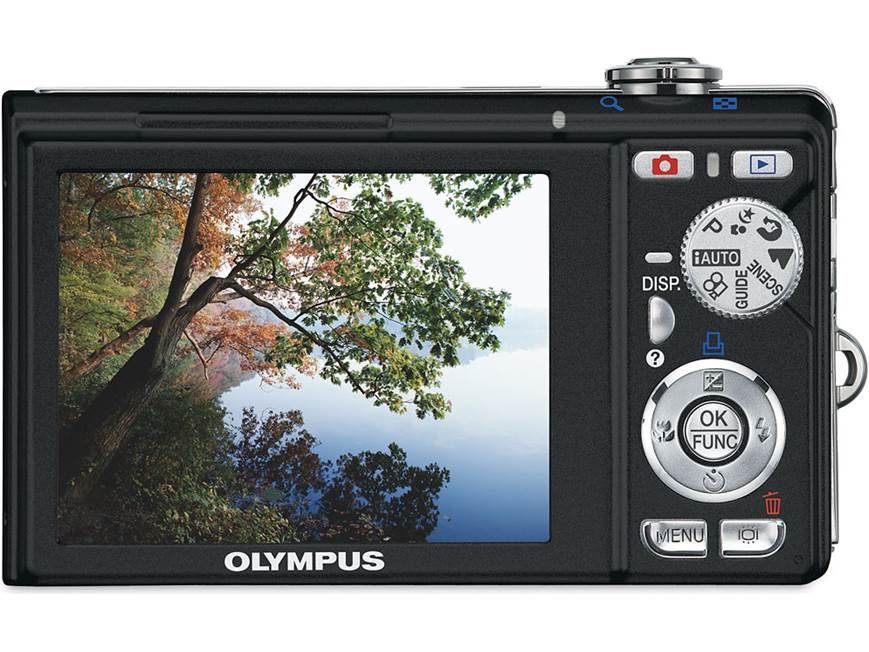 Olympus FE-370 (Black) 8-megapixel digital camera with 5X optical