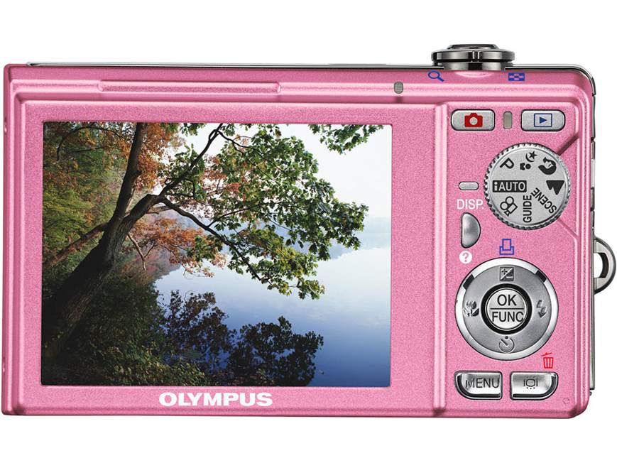 Olympus FE-370 (Black) 8-megapixel digital camera with 5X optical