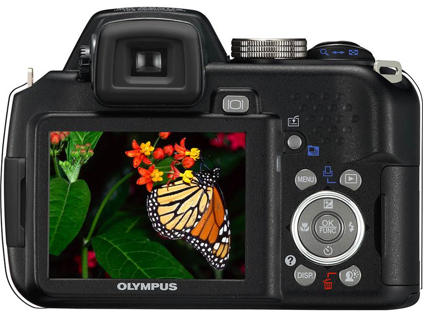 Olympus SP-565 UZ 10-megapixel digital camera with 20X optical