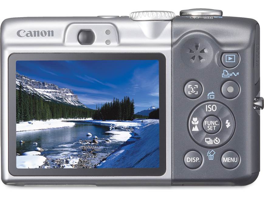 Canon PowerShot A1000 IS (Brown) 10-megapixel digital camera with