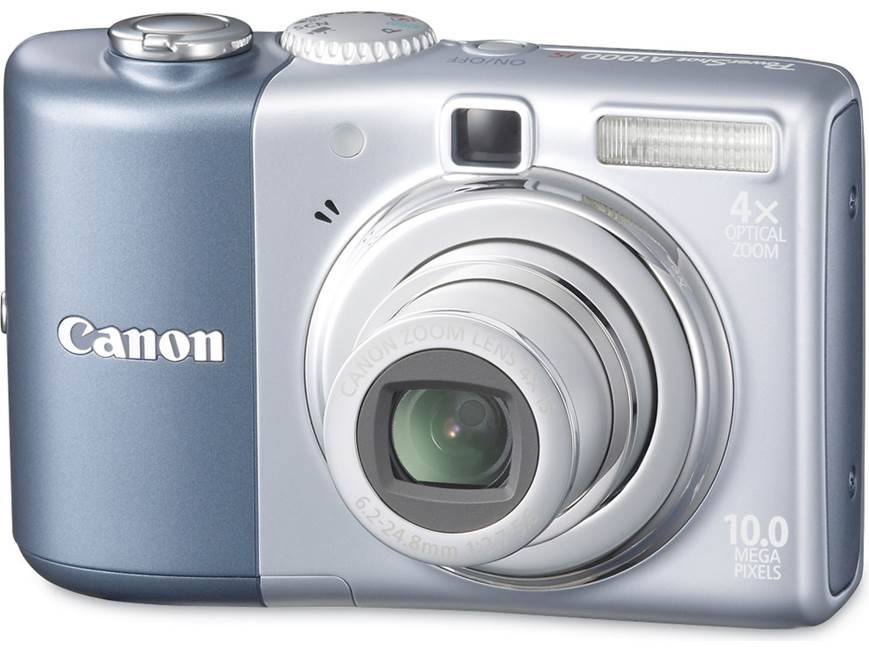 Canon PowerShot A1000 IS (Brown) 10-megapixel digital camera with