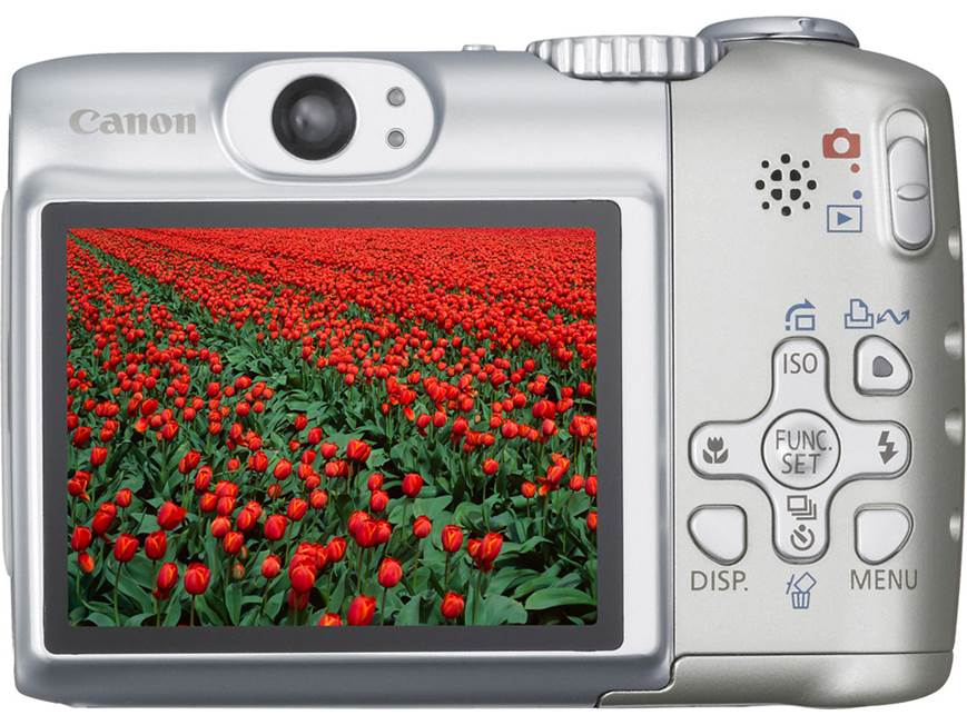 Canon PowerShot A580 8-megapixel digital camera with 4X optical