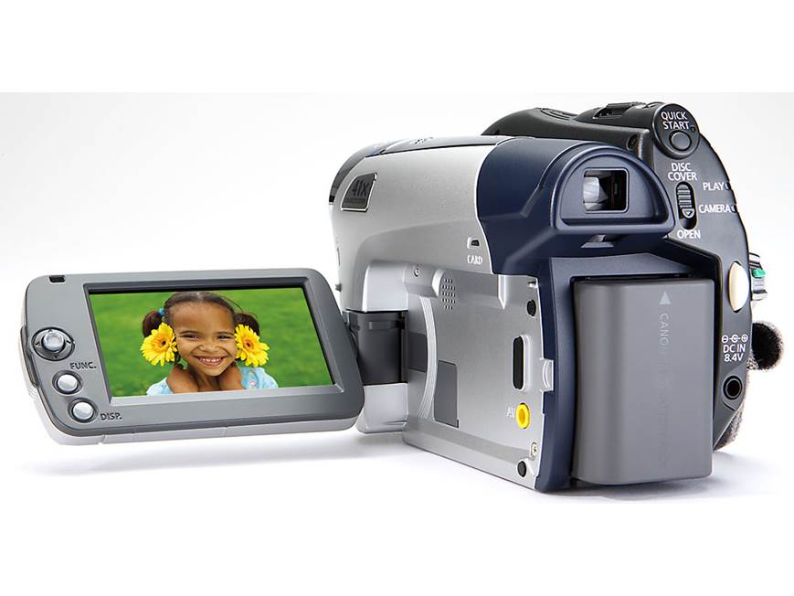 Canon DC310 DVD camcorder at Crutchfield