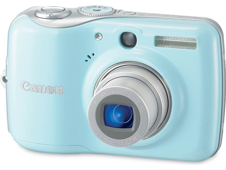Canon PowerShot E1 (Blue) 10-megapixel camera with 4X optical zoom