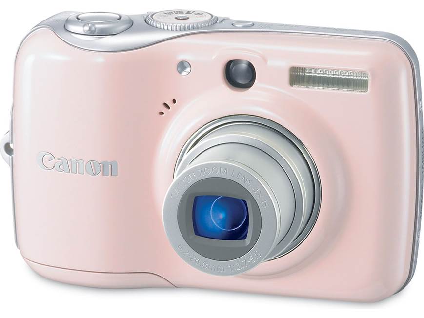 Canon PowerShot E1 (Pink) 10-megapixel camera with 4X optical zoom